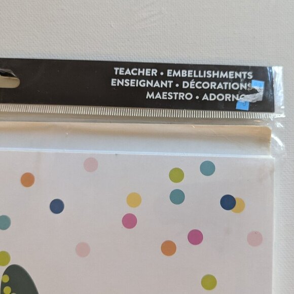 NWT Happy Planner Teacher 'Change the World' 41pc Wall Art Kit Classroom School - Picture 4 of 10